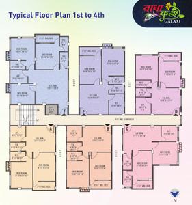 Project Image of 850.0 - 875.0 Sq.ft 2 BHK Apartment for buy in Radha Kunja Galaxy 