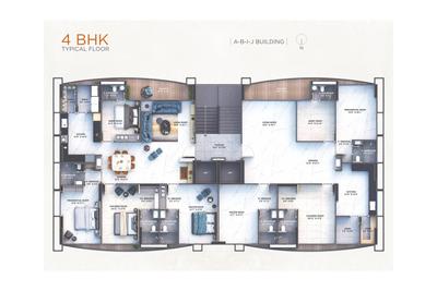 Project Image of 1856.0 - 3165.0 Sq.ft 4 BHK Apartment for buy in Raghuvir Silverstone