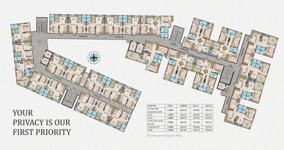 Project Image of 446.27 - 1094.0 Sq.ft 1 BHK Apartment for buy in Vardhman Empire Estate