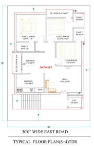 Project Image of 1200.0 - 1687.0 Sq.ft 2 BHK Apartment for buy in VSM Sattava Meadows