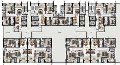 Project Image of 1243.43 - 2248.4 Sq.ft 2 BHK Apartment for buy in Dion Riverside Township