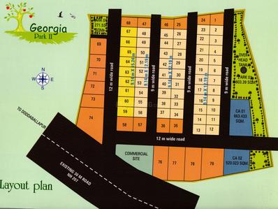 Project Image of 1158.0 - 6644.0 Sq.ft Residential Plot Plot for buy in Enrich Georgia Park