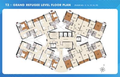 Project Image of 1650 Sq.ft 3 BHK Apartment / Flat for sale in Hinjawadi Phase 3 for Rs. 11500000