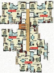 Project Image of 955.0 - 1385.0 Sq.ft 2 BHK Apartment for buy in Jamals Caladium