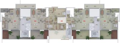 Project Image of 1418.7 - 1901.95 Sq.ft 4 BHK Apartment for buy in Mohar Luxe Towers