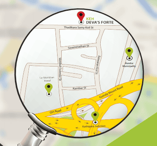 Project Image of 639.0 - 807.0 Sq.ft 2 BHK Apartment for buy in KEH Devas Forte