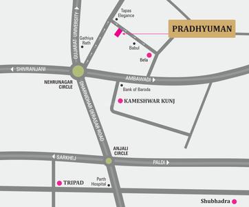 Project Image of 756.6 - 759.61 Sq.ft 2 BHK Apartment for buy in Hiradhan Pradhyuman Park