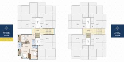Project Image of 996.0 - 1350.0 Sq.ft 2 BHK Apartment for buy in Navyashoda