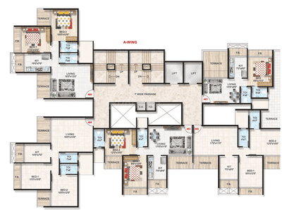 Project Image of 238.42 - 685.0 Sq.ft 1 BHK Apartment for buy in Platinum Emporius