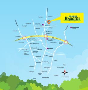 Project Image of 1811.35 - 4498.02 Sq.ft Residential Plot Plot for buy in Aparna Bhoomi