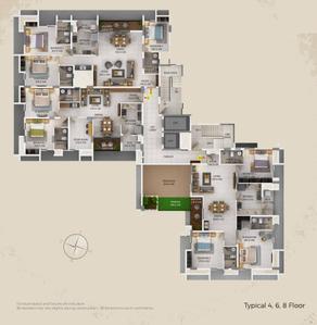 Project Image of 1479.0 - 3238.0 Sq.ft 2.5 BHK Apartment for buy in Varma Gardenia