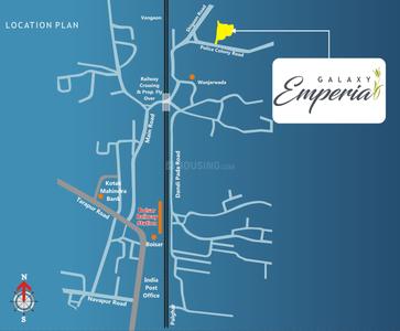 Project Image of 274.0 - 456.0 Sq.ft 1 BHK Apartment for buy in Galaxy Emperia Phase 1