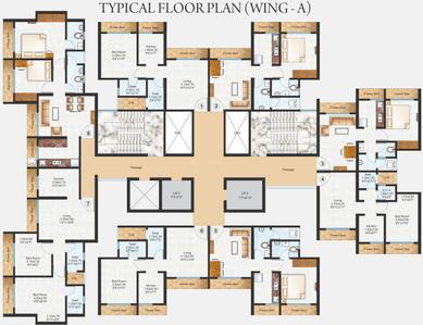 Project Image of 689 Sq.ft 2 BHK Apartment / Flat for sale in Thane West for Rs. 11500000
