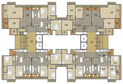 Project Image of 775.0 - 860.58 Sq.ft 2 BHK Apartment for buy in German Greencity