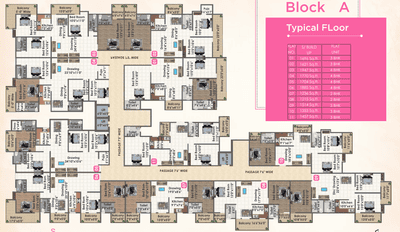 Project Image of 782.0 - 1947.0 Sq.ft 2 BHK Apartment for buy in Gulabi Mega City Apartment