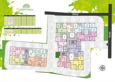 Project Image of 539.0 - 821.0 Sq.ft 2 BHK Apartment for buy in Loharuka Green Vega