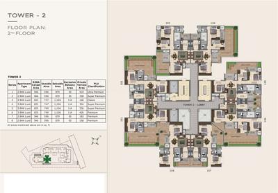 Project Image of 568.0 - 1106.0 Sq.ft 1 BHK Apartment for buy in Provident Capella 1