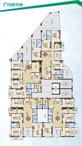 Project Image of 1234.0 - 1395.0 Sq.ft 3 BHK Apartment for buy in GenX Icon