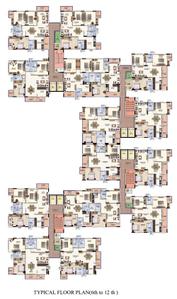Project Image of 1105.0 - 1800.0 Sq.ft 2 BHK Apartment for buy in Cubatic Aloha