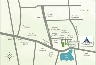 Project Image of 0.0 - 700.0 Sq.ft 2 BHK Apartment for buy in Aaditya Green