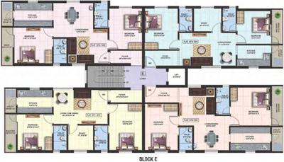 Project Image of 841.0 - 1453.0 Sq.ft 2 BHK Apartment for buy in Colorhomes Castle