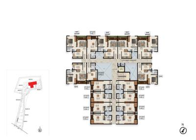 Project Image of 253.0 - 486.85 Sq.ft Studio Studio Apartment for buy in Sattva Simplicity