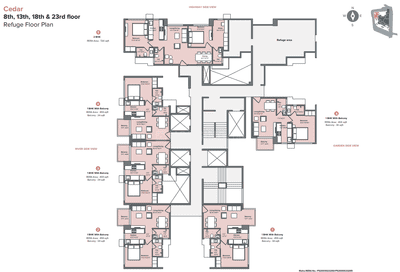 Project Image of 394.0 - 720.0 Sq.ft 1 BHK Apartment for buy in Marathon Nexzone Cedar 2