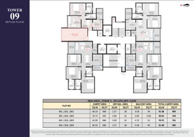 Project Image of 1340 Sq.ft 3 BHK Apartment / Flat for sale in Hadapsar for Rs. 10800000