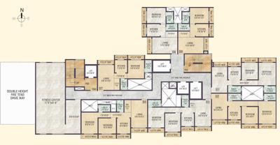 Project Image of 430.0 - 630.0 Sq.ft 1 BHK Apartment for buy in Samaira Opulence