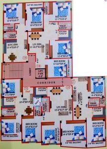 Project Image of 601.0 - 1115.0 Sq.ft 2 BHK Apartment for buy in M A H Jai Ganesh Apartment 3