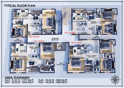 Project Image of 1024.0 - 1197.0 Sq.ft 2 BHK Apartment for buy in Rohaan Phoenix