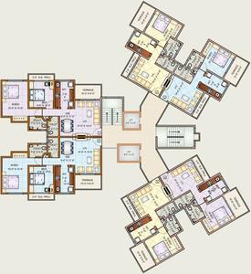 Project Image of 411.0 - 636.0 Sq.ft 1 BHK Apartment for buy in Charms Heights Phase I B1 And B4