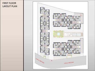 Project Image of 457.79 - 572.32 Sq.ft 1 BHK Apartment for buy in I D Om Residency