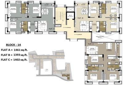 Project Image of 1214.0 - 1517.0 Sq.ft 2 BHK Apartment for buy in Sanjeeva Shree