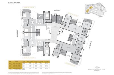 Project Image of 966.0 - 2219.0 Sq.ft 2 BHK Apartment for buy in Rahul Arcus Bldg D