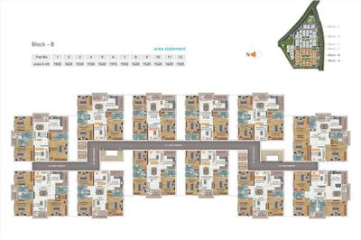 Project Image of 1400.0 - 2000.0 Sq.ft 3 BHK Apartment for buy in Om Sree Patels Green Park