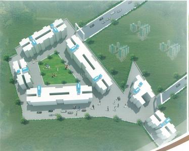 Project Image of 324.0 - 369.0 Sq.ft 1 BHK Apartment for buy in Dreamz Park Freesia Flora Iris Zinnia Aster And Tulip