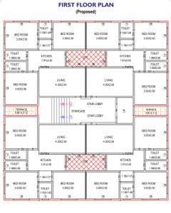 Project Image of 0.0 - 531.52 Sq.ft 3 BHK Apartment for buy in H S Maharudra Residency