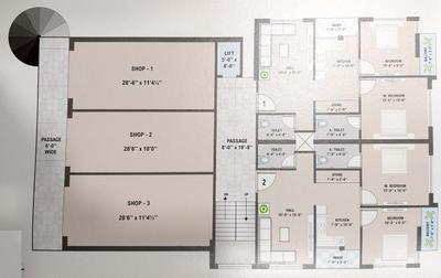 Project Image of 0.0 - 391.0 Sq.ft 2 BHK Apartment for buy in Sun Shiv Palace