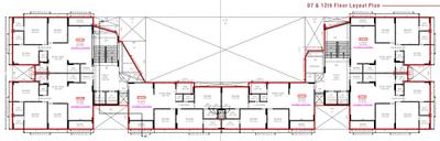 Project Image of 1170.04 - 1237.2 Sq.ft 3 BHK Apartment for buy in Sai Texas 7