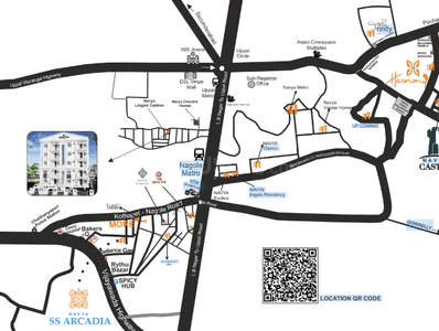 Project Image of 0.0 - 1205.99 Sq.ft 2 BHK Apartment for buy in S S Navya Legend