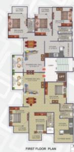 Project Image of 1470.25 - 1498.18 Sq.ft 3 BHK Apartment for buy in MB Sai Aishwarya