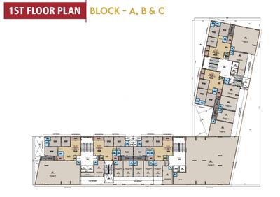 Project Image of 668.33 - 860.57 Sq.ft 2 BHK Apartment for buy in MK Rudra Elegance