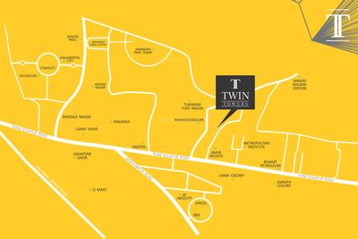 Gayatri Twin Towers Phase II Location Plan 1