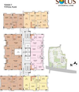 Project Image of 897.0 - 1528.0 Sq.ft 2 BHK Apartment for buy in Solus