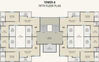 Project Image of 267.91 - 285.35 Sq.ft 1 BHK Apartment for buy in Shaniraj Maruti Nandan Residency