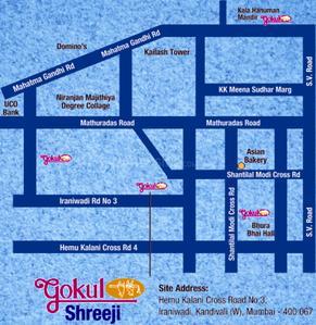 Project Image of 155.0 - 790.0 Sq.ft 1 RK Apartment for buy in Heena Gokul Shreeji