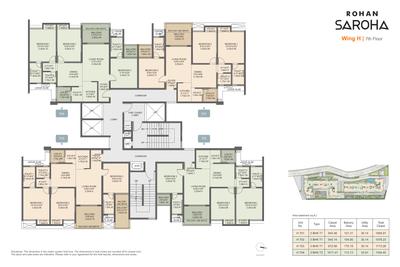 Project Image of 836.0 - 2023.0 Sq.ft 2 BHK Apartment for buy in Rohan Saroha
