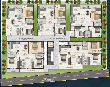 Project Image of 1040.0 - 1400.0 Sq.ft 2 BHK Apartment for buy in Urban Orchids