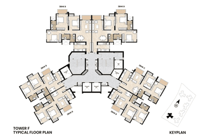 Project Image of 628.07 - 1450.01 Sq.ft 2 BHK Apartment for buy in Mahindra Vista Phase 2